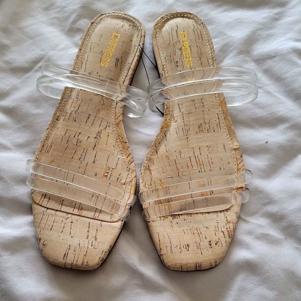 Square toe sandals